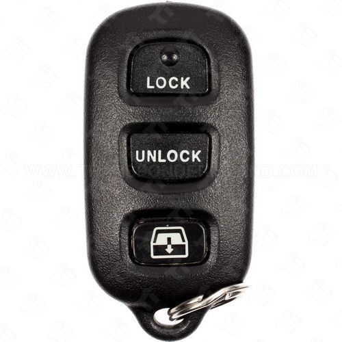 OCESTORE HYQ12BAN HYQ12BAN - Llave de coche con control remoto de entrada sin llave HYQ12BBX de 4 botones de repuesto compatible con 4RUNNER Sequoia HYQ1512Y